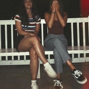 Brandy Melville Checkered Pants: Tilden Pants